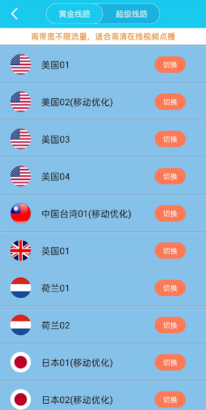 旋风加速器下载永久免费版android下载效果预览图